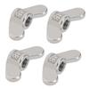 10Pcs M8 Wing Nut Butterfly Nuts 304 Stainless Steel Fastener Hardware Accessory