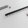 Scaffale porta-rullo Pilates Facile da installare Attrezzatura fitness Ganci grandi