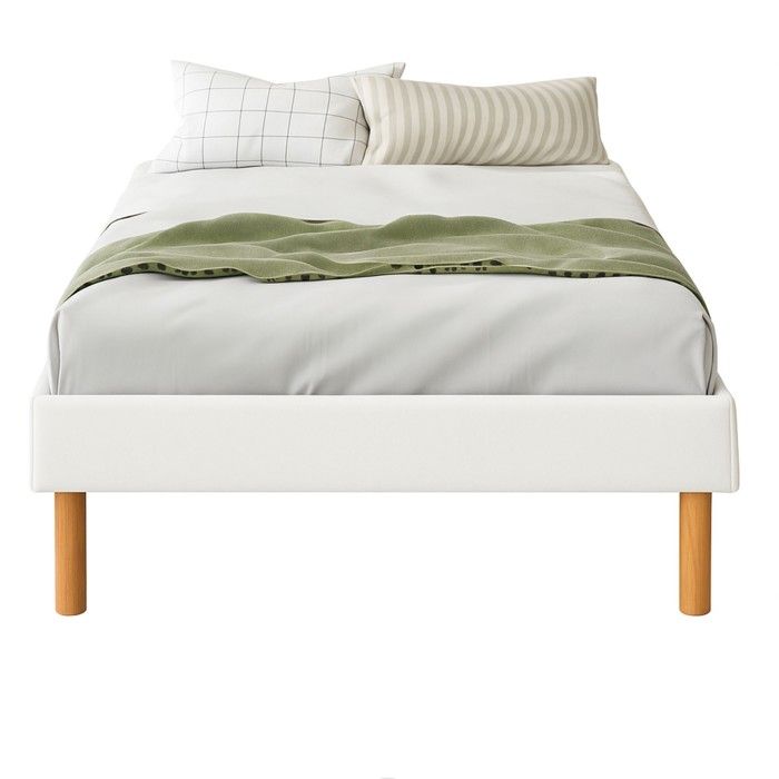 Sommier tapissier - LITERIE JULIEN - 90x190 cm - 20 cm - 13 lattes - Montage facile