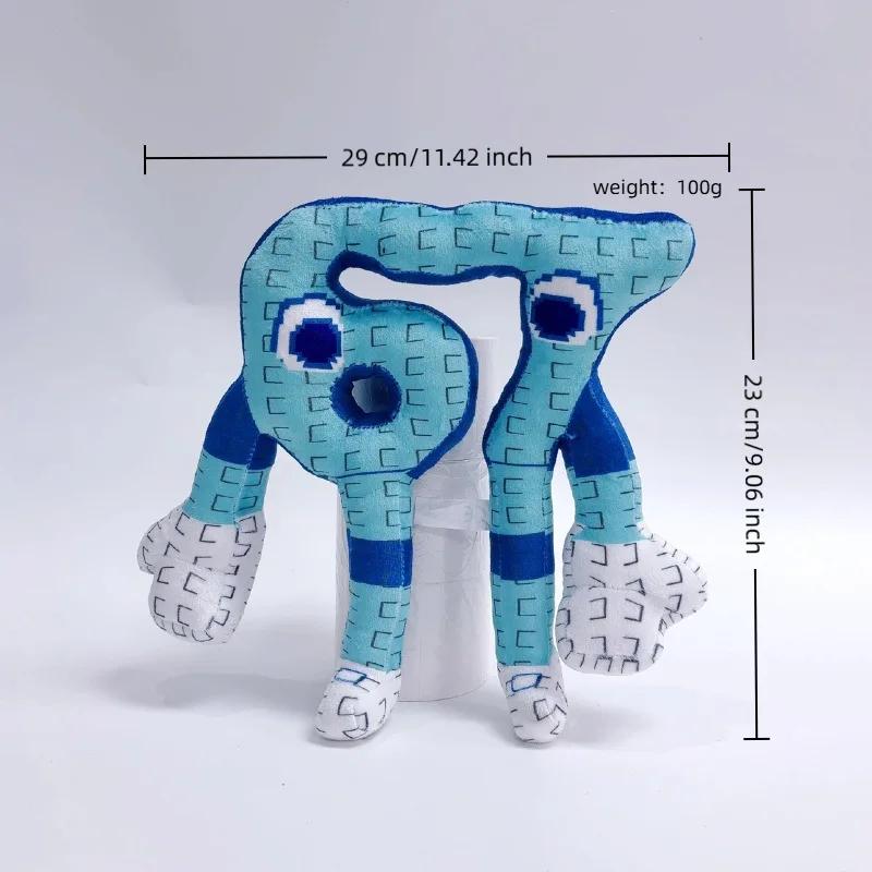 Steal A Brainrot Jandel Plush Toy Cute House Dolls Game Surrounding Blue No. 67 Toys Soft Toys For Kids Birthday Gifts