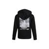 Nike Casual Sport Print Basketball Hoodie Sweatshirt Women Tops Black CZ6601-010