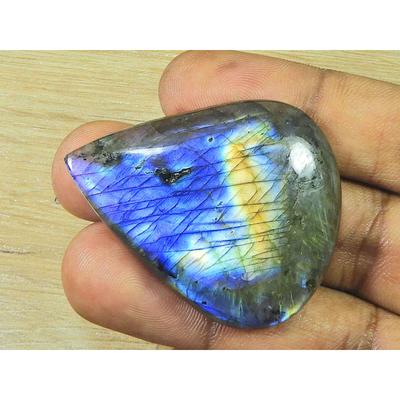 36X45X7MM Labradorite Naturelle Poire Cristal Cabochon Pierre Gemme Libre 88Cts. SK-3306