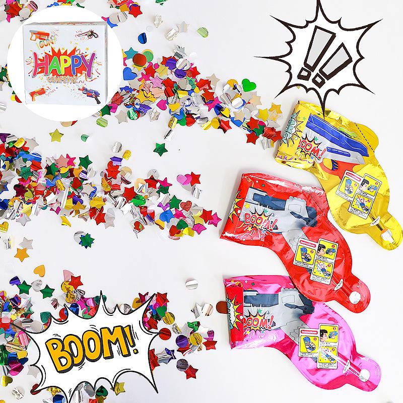 Inflatable Wedding Confetti Cannon Handheld Party Popper Set