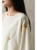 2025 Summer Artistic Retro Cotton Embroidered Half Skirt - Chinese Zen Style for Women