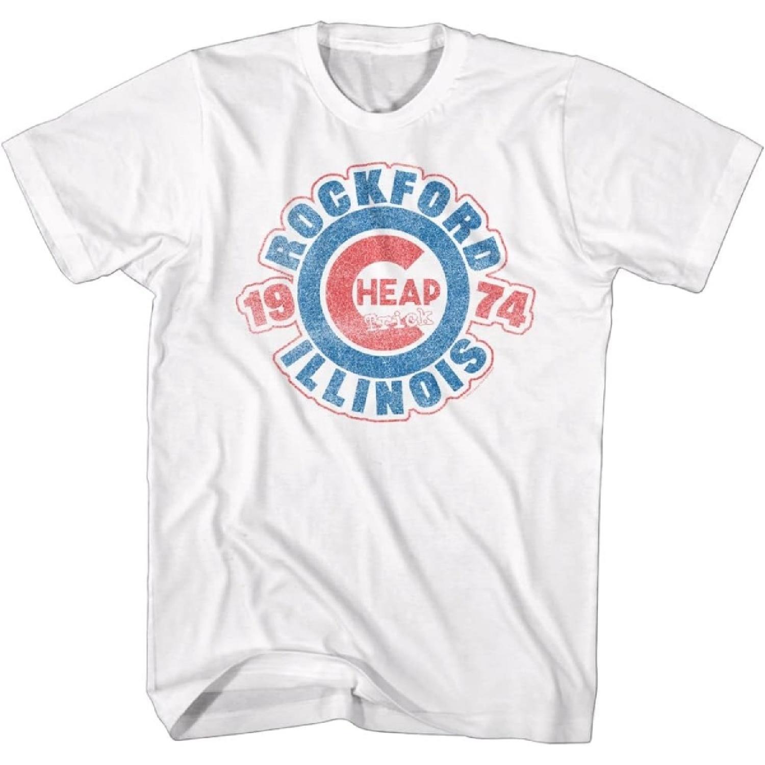 Cheap Trick T Shirt Rockford Illinois  73 Adult Short Sleeve T Shirts Classic Rock Vintage Style Graphic Tees S
