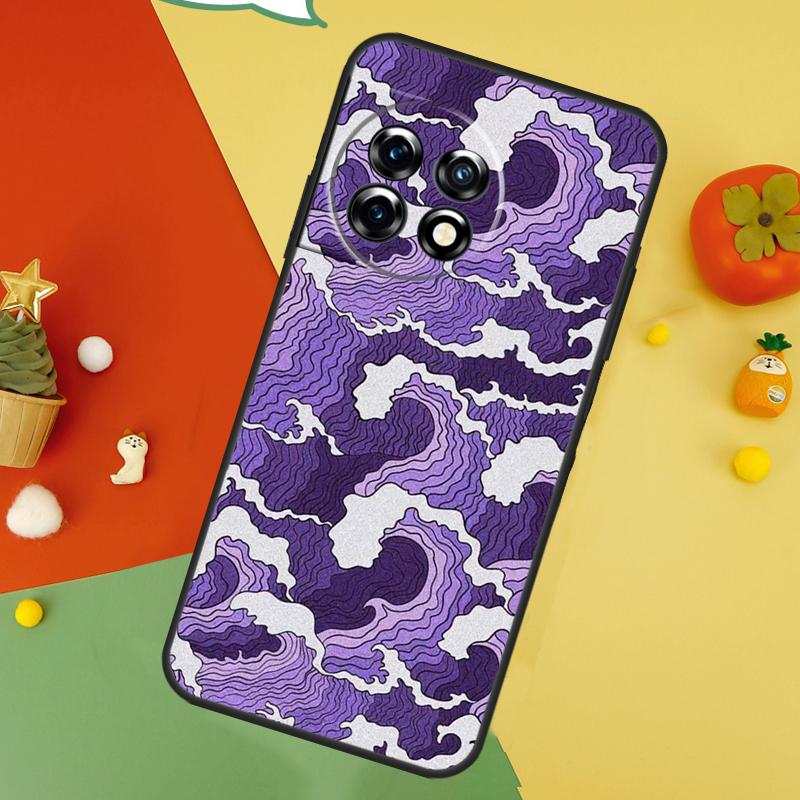 Étui esthétique violet pour OnePlus Nord 5 CE 2 3 4 Lite N20 N30 OnePlus 15 13 12 11 10 10T 12R 13T 13R Coque