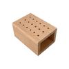 18 Holes Nail Grind Head Organizer Nail Tool Storage Box  Manicure Tool Storage
