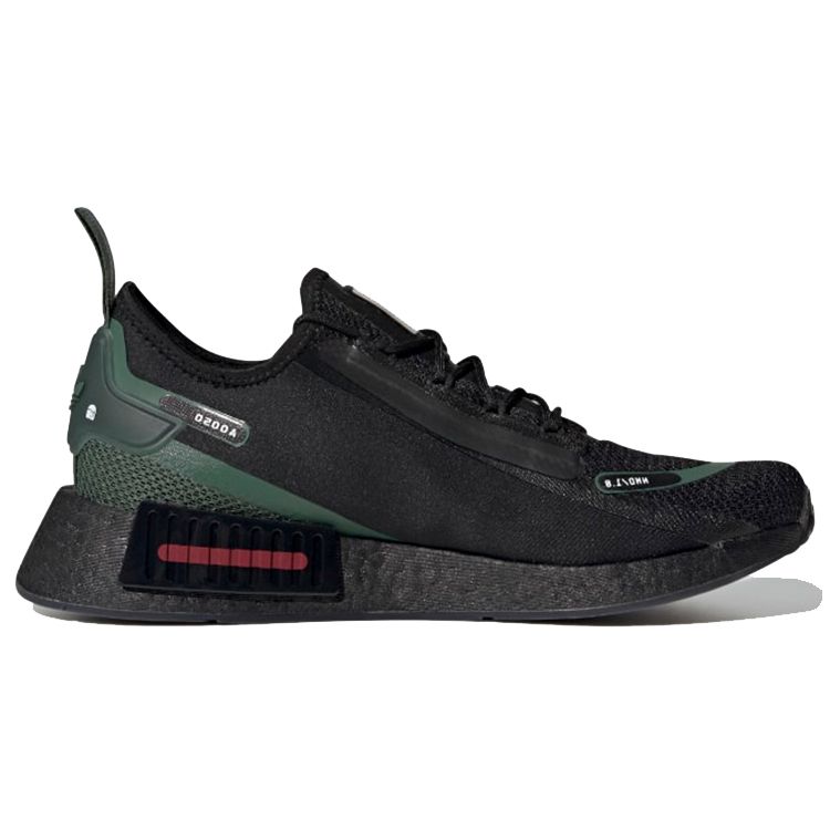 Star Wars X Adidas NMD_R1 Spectoo Boba Fett Men Sneakers Black Core-Black Green-Oxide GX6791