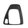 A16P-For BMW 3 Series E90 E92 E93 05- 12 RHD Compatible Car Gear Shift Panel Cover Carbon Fiber Trim Sticker Interior Accessory
