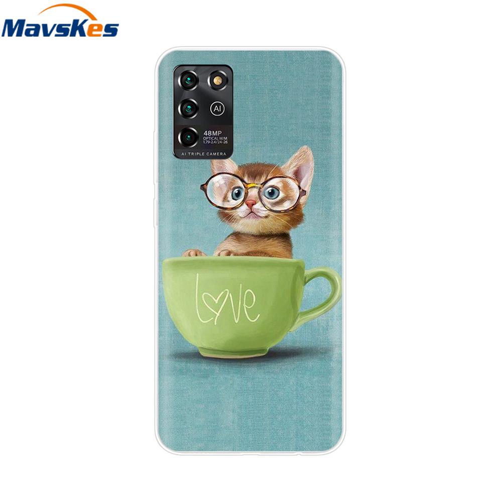 Case For ZTE Blade V30 Vita Phone Case Cool Silicon Protective Cover For ZTE Blade V30 Vita 8030 Bumper Fundas Coque Transparent