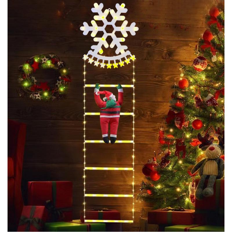 Santa Claus Climbing LED Stair Lights
