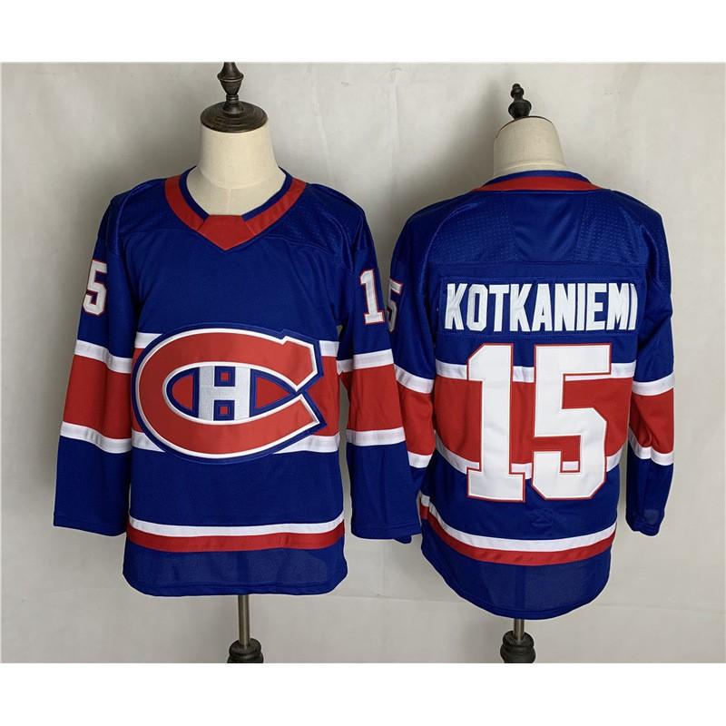 Montreal Canadiens NHL Hockey Jersey para Hombre Estilo Auténtico Ropa para Aficionados Mezcla Sintética Premium Ropa de Rendimiento