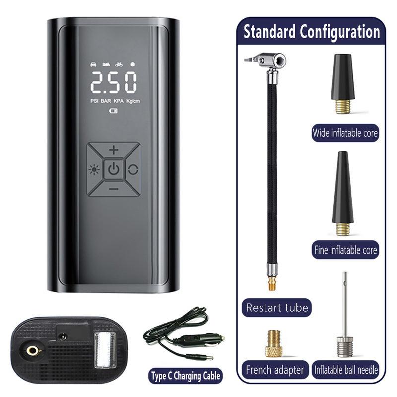 Adaptador de Gato para Elevar para Tesla Model 3 Y S X Kit de Herramientas de Reparación de Neumáticos para Pinchazos de Emergencia con Bomba Infladora de Aire