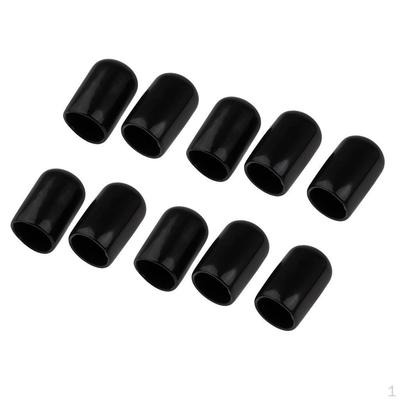 Pieces Billiards Pool Tips Rubber or Head Cover Supplies