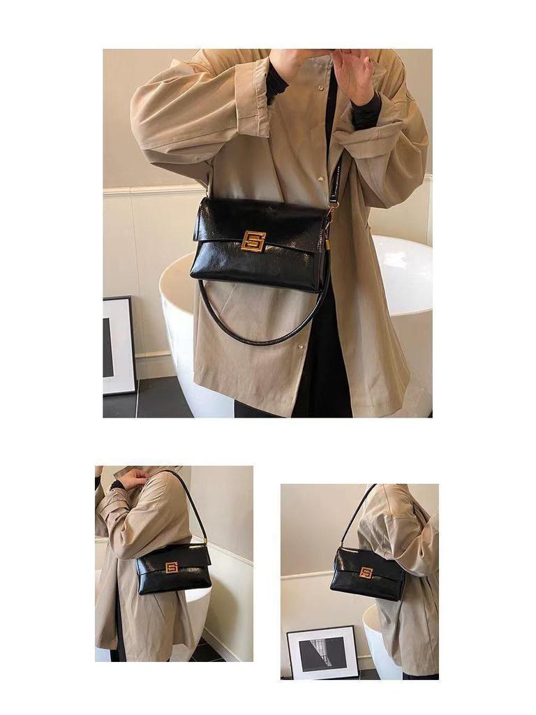 Retro Shoulder Bag for Women - High-End French Luxe, Korean Style, Exquisite Design, Versatile Underarm Bag