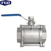 FGO 3-Piece Butt-Welded Stainless Steel Ball Valve Q61F-16P