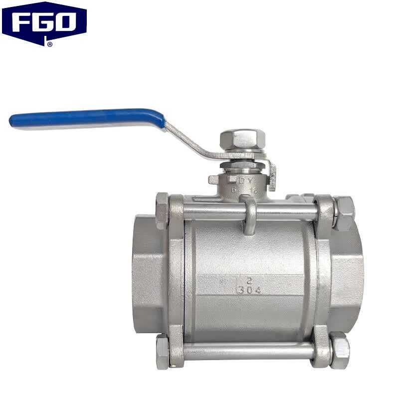 FGO 3-Piece Butt-Welded Stainless Steel Ball Valve Q61F-16P