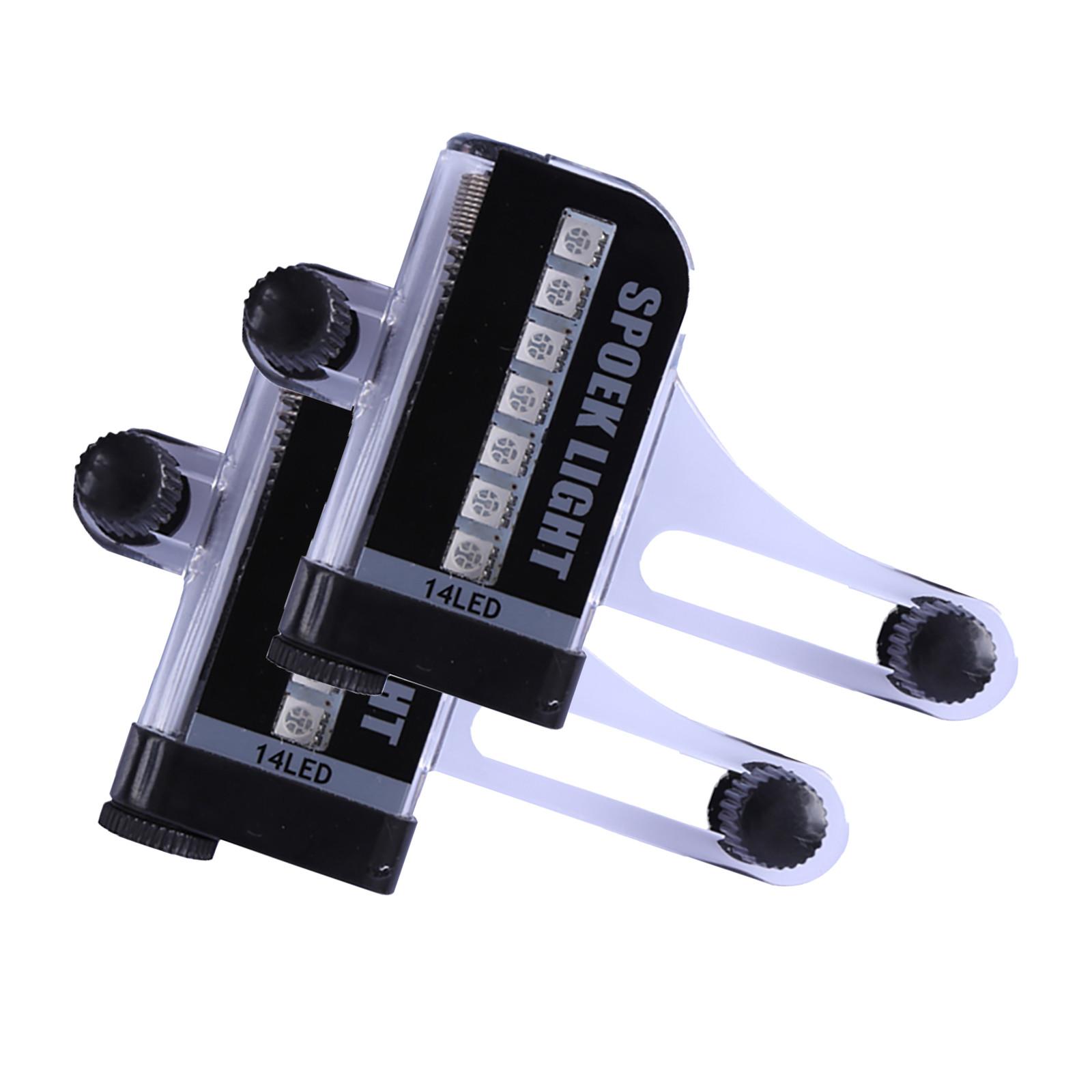 Spoke Light 14LED Lights Bike Cycling Wheel Signal Colorful