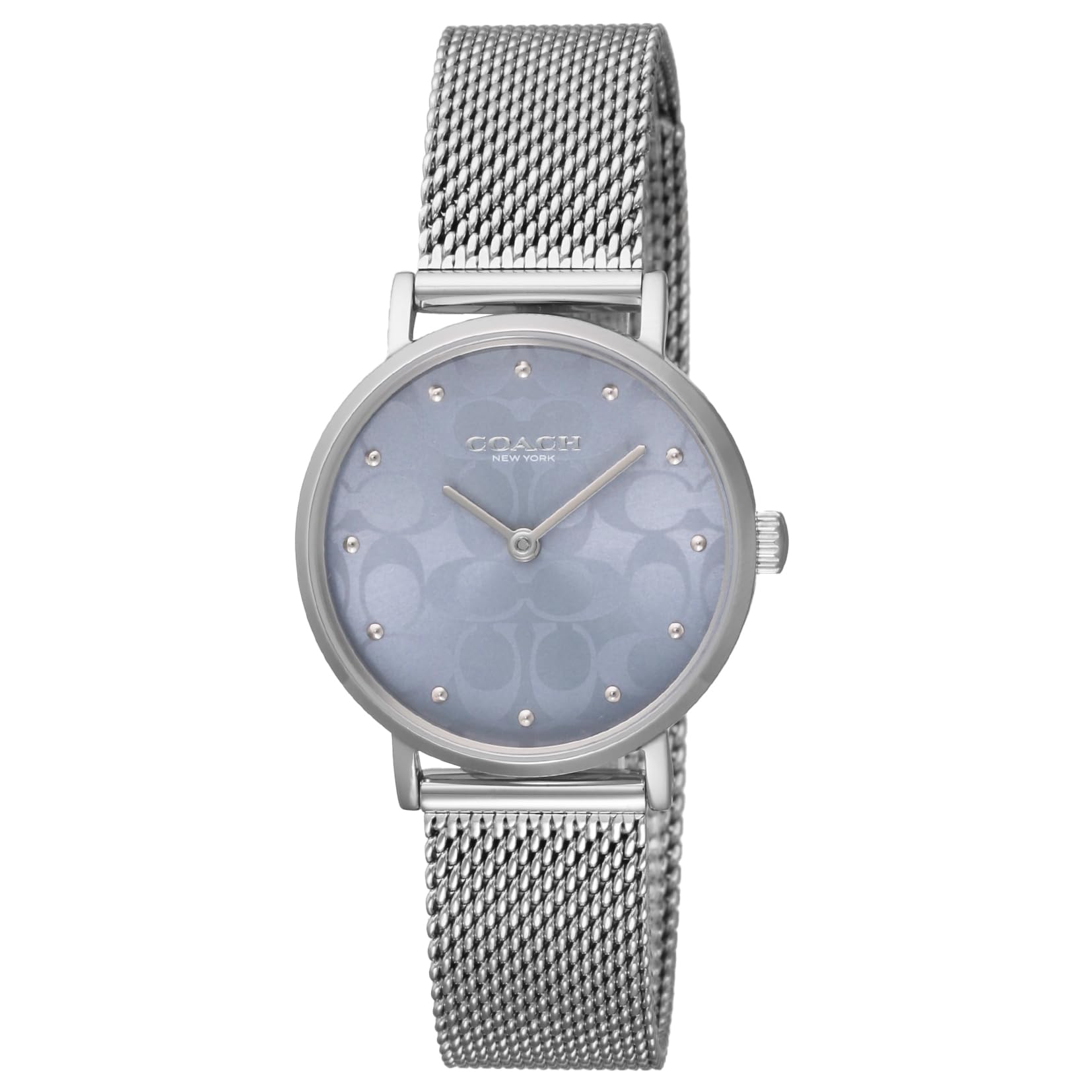 

Watch PERRY Blue Dial Stainless Steel Mineral Glass Quartz Daily Waterproof 28MM China Watch 14000082 Silver [Coach] Women s [Item]