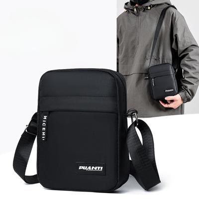 Herrväska Mode Små Canvas Casual Handväskor Man CrossBody Shoulder Messenger Bags för män Plånböcker och handväskor