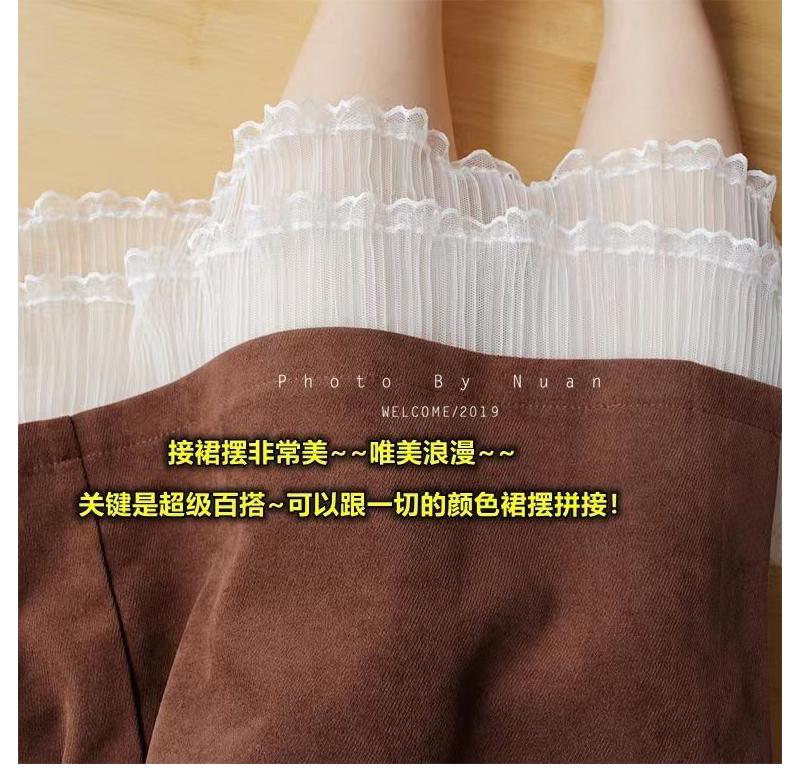 10CM Wide Tulle Mesh Pleated Lace Fabric Needlework Fringed Ribbon Ruffle Trim Lolita Dress Clothing Collar Sewing DIY Material