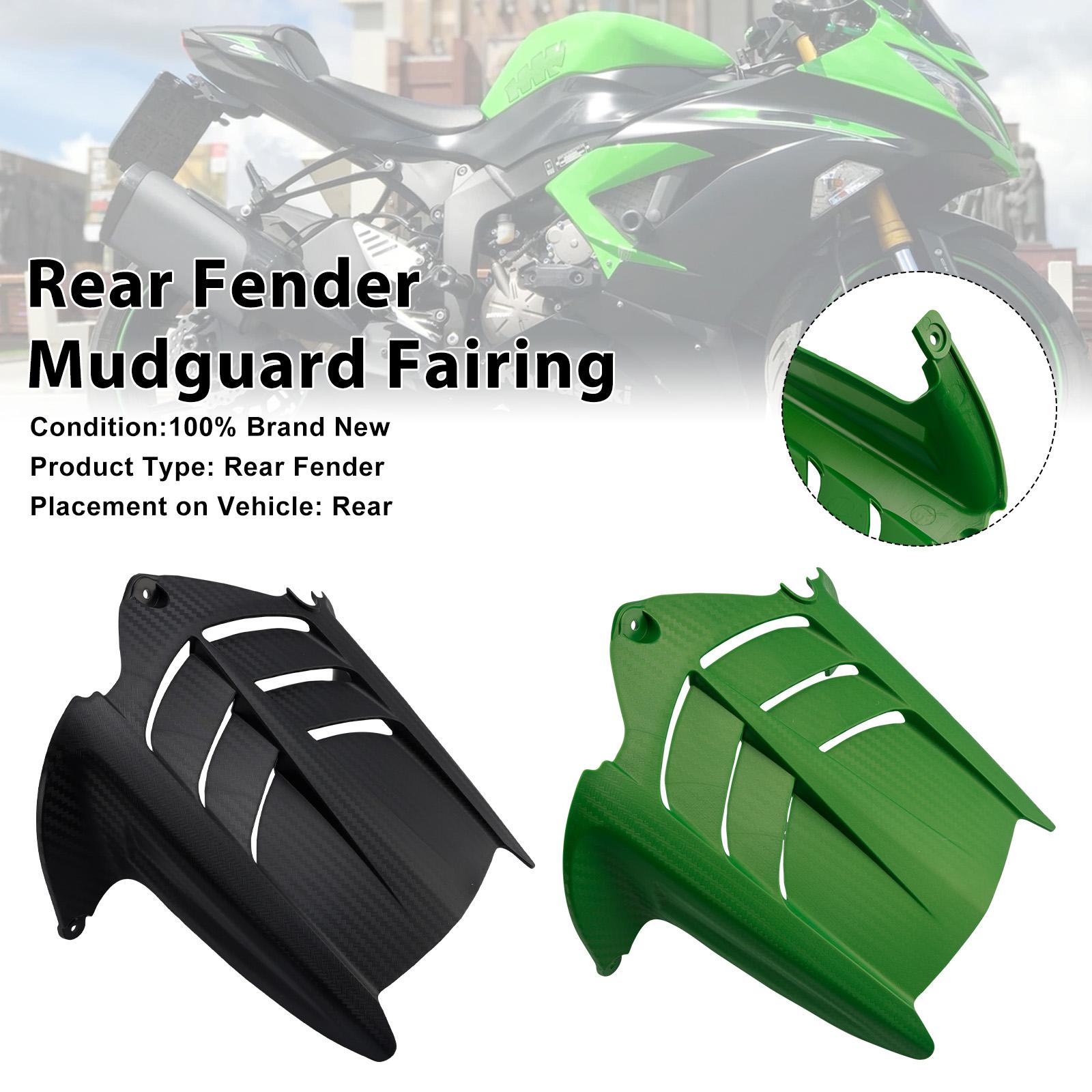 Rear Fender Mudguard Fairing For Kawasaki ZX-6R 636 2009-2025