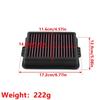 Motorcycle accessories for BMW F750GS, F850GS, F900R, and F900XR high-flow retrofit air filters.