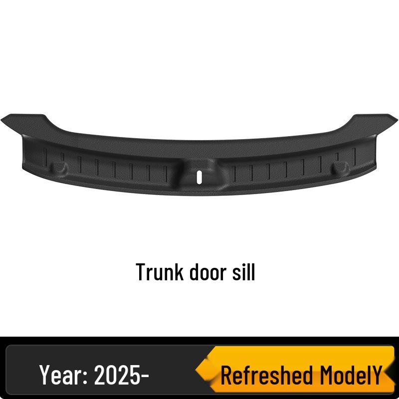 Tesla Model Y/3 TPE Front & Rear Trunk Mats and Foot Pad