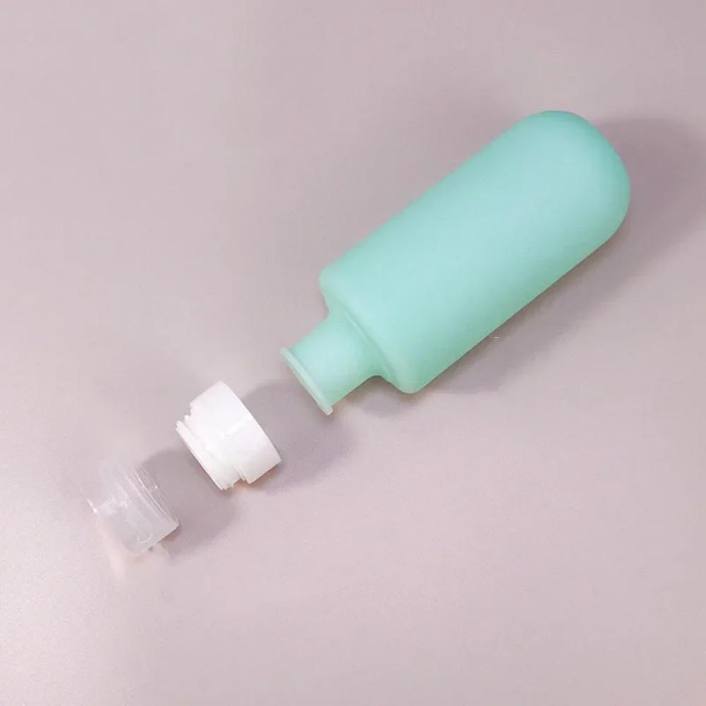 200ml Silicone Bottle Refillable Bottle Lotion Shower Gel Shampoo Container Empty Bottle Portable Travel Accessories Wholesale