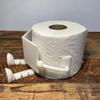 Toilet Paper Holder Stand 3D Printed Reading Funny Cute Napkin Stand Bathroom Toilet Paper Holder for Bathroom Kitchen RV Travel