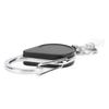 Keychain Retractable ABS Anti Theft Anti Loss with Nylon Cord Key Ring for Outdoor Mountaineering