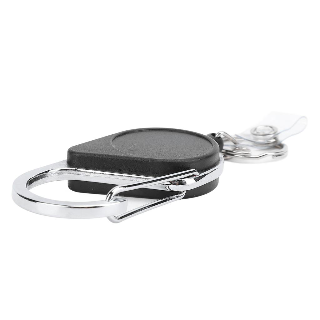 Keychain Retractable ABS Anti Theft Anti Loss with Nylon Cord Key Ring for Outdoor Mountaineering