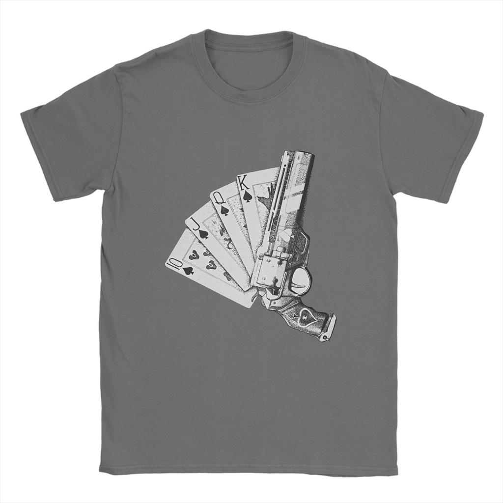 Destiny 2  Pure Cotton T Shirt For Men's Summer Video Game  Y2K Retro T Shirts Round Neck Trending Tees Oversized Hot Sale Tops