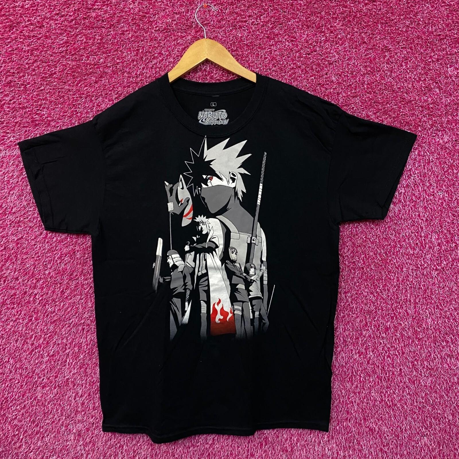 Naruto Shippuden ANBU Black Ops Kakashi Hokages Anime Tee L XXXL