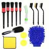 14-Piece Car Air Vent & Crevice Cleaning Brush Set