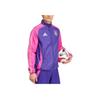 Adidas DFB Anthem Comfortable Reversible Zip Jacket Men Jacket Academy-Purple Bright-Purple-Red White IX0405
