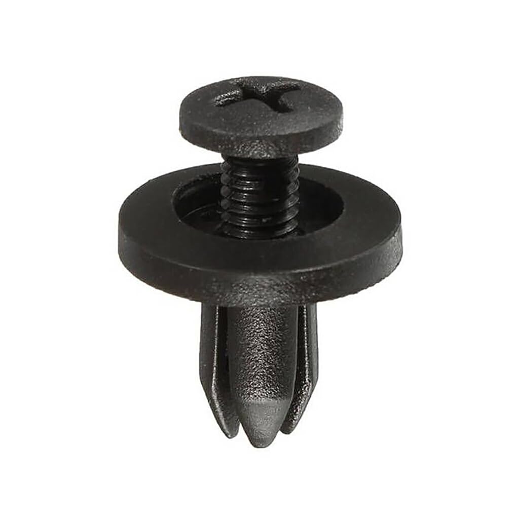 Generic 50 Universal Car Fender Retainers Plastic Clips Fasteners Rivets Fastening Push Pins Auto Accessories Pack