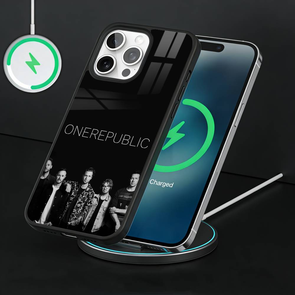 Band O-OneRepublic Phone Case For iPhone17,16,15,14,13 Plus,Pro Max Magnetic For Magsafe Wireless Charging