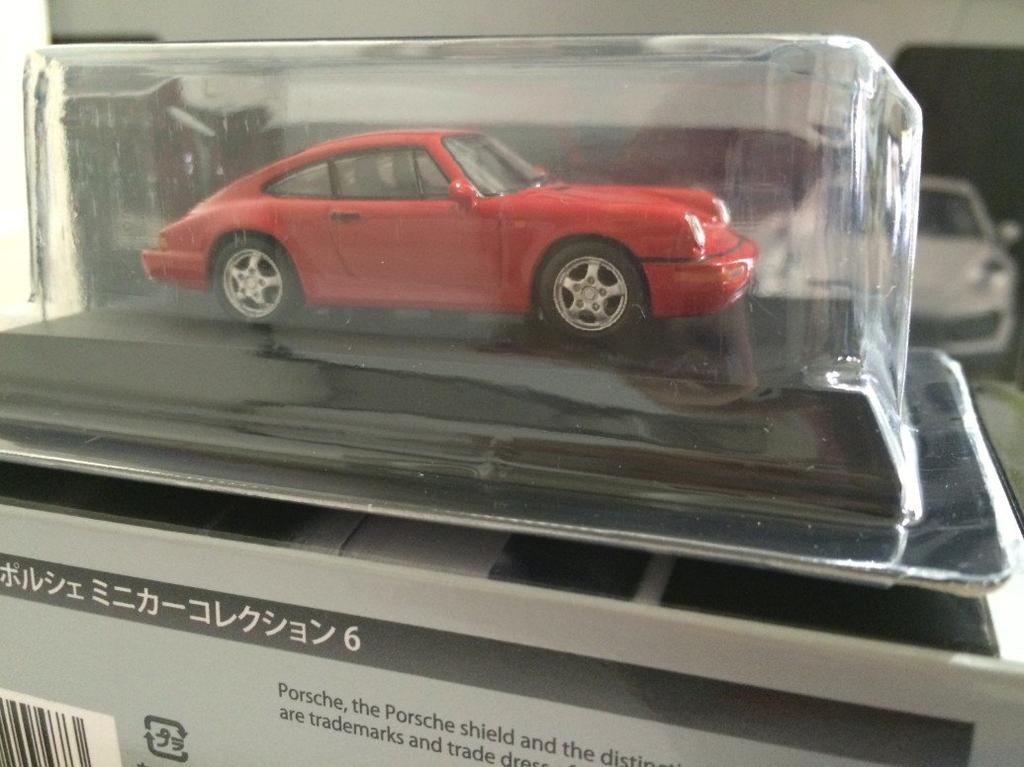 Kyosho Porsche Mini Car Collection 6 Circle K Thanks Limited 911 RS Red 1/64 (964)