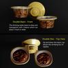 Reptile Water Dish Food Bowl Suction Cup Feeder Bowl Worm Anti-Escape Suitable for Gecko Tree for Frog Lizard Bearded Dr