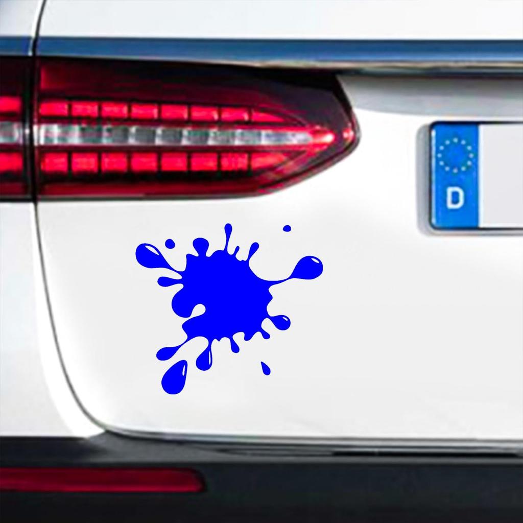 Reflective Stickers Funny, Splatter Car Sticker | Automotive Reflective Sticker Splatter Car