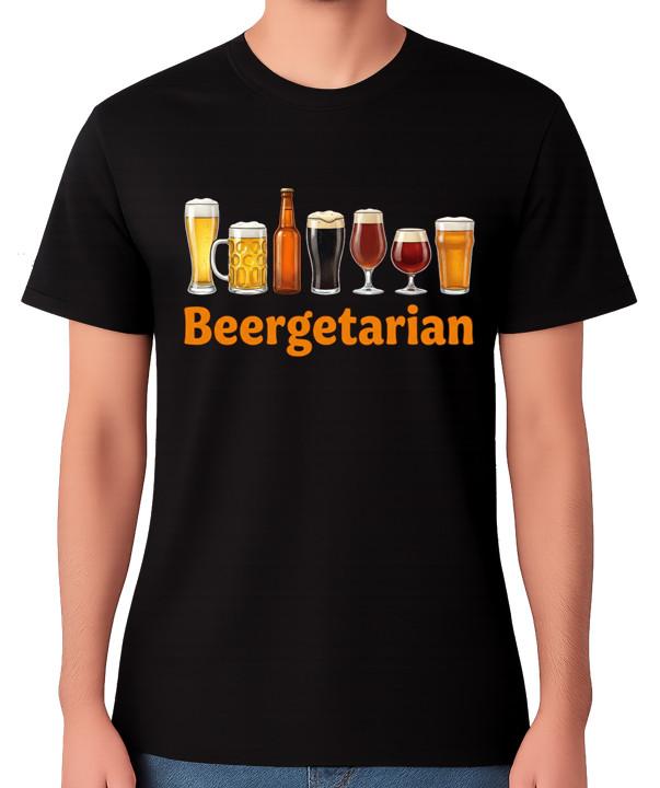

Beergetarian T-Shirt Funny Beer Lover Alcohol Drinking Humour Tee S разноцветный