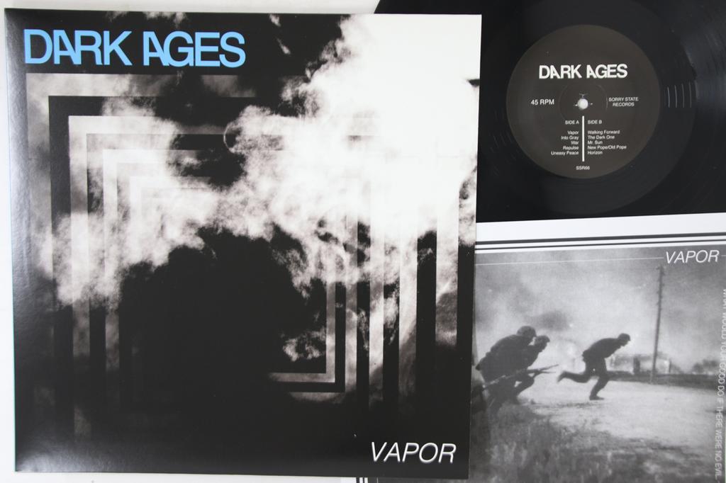 12inch Record DARK AGES - Vapor SSR66 SORRY STATE 2015 US Rock Used