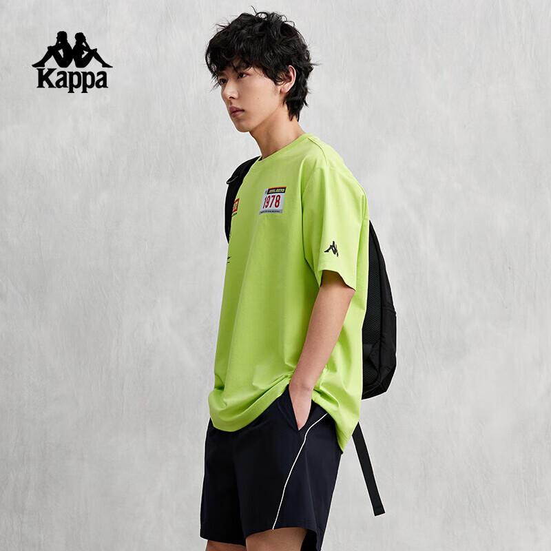 Kappa Men s 2024 Summer Running Short Sleeve T-Shirt M 4330₽