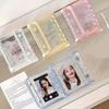 Mode Lösblad A5 Fotoalbum Vattentätt PVC-skydd Fotokortshållare Tecknad Idolkort Samlingsbok Skolanvändning