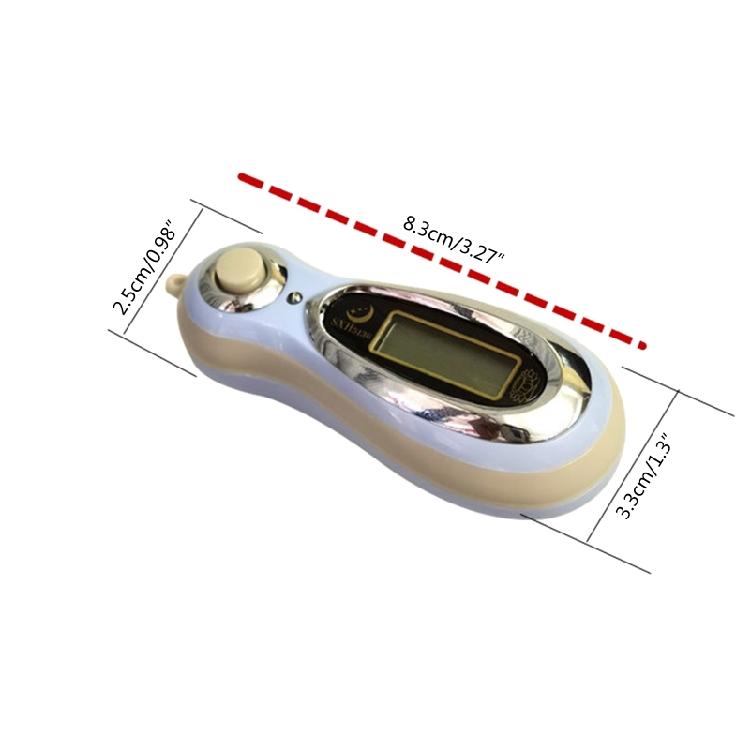Tragbarer Handheld Digitaler Perlenzähler mit Hintergrundbeleuchtung Manuelle Rückstellung Finger Spielzeug