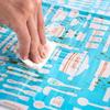 Kitchen Double Gas Stove Aluminum Foil Splash Guard & Heat Shield