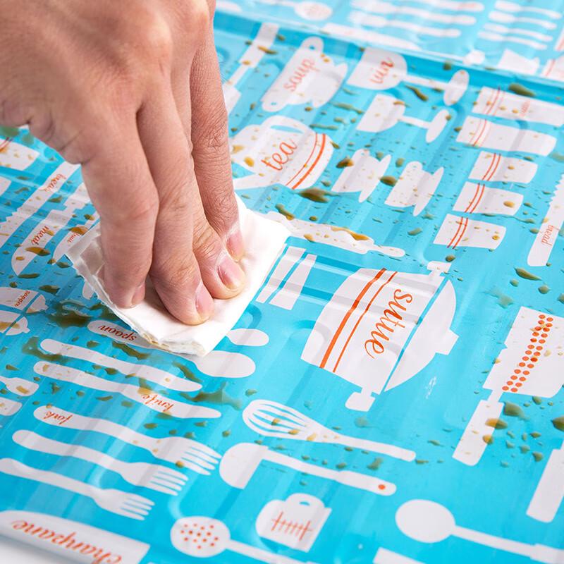 Kitchen Double Gas Stove Aluminum Foil Splash Guard & Heat Shield