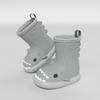 Damen Hai Regenstiefel - Niedlich, Rutschfest, Wasserdichte Gummischuhe für Drinnen/Draußen, Partnerlook, Trendiger Sommerstil
