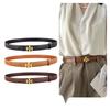New Cowhide Belt, Women's Versatile TB Belt of the Same Style, Women's Decoration with Jeans Dress